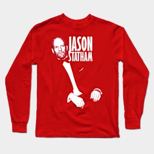 jason statham fan works graphic design and drawing by ironpalette Long Sleeve T-Shirt